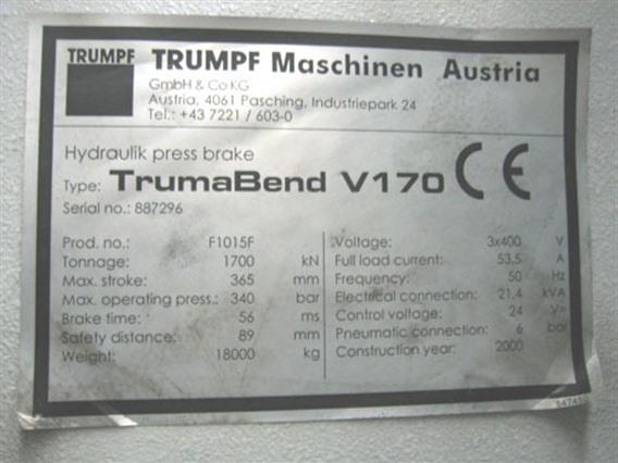 Trumpf Trumabend V170