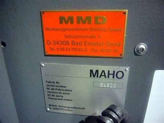 Maho MH 600 E2 CNC X:600 - Y:450 - Z:400mm