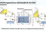 Schaublin 43 CNC UGV X:720 - Y:520 - Z:420 mm