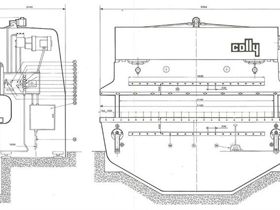 Colly 640 ton x 10 meter