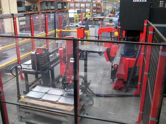 Amada Astro 100T x 3220 CNC Robot bending Cell