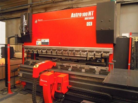 Amada Astro 100T x 3220 CNC Robot bending Cell