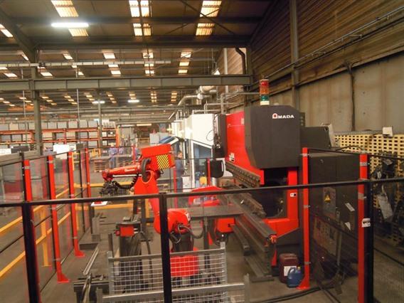 Amada Astro 100T x 3220 CNC Robot bending Cell