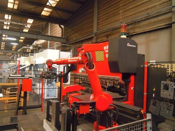 Amada Astro 100T x 3220 CNC Robot bending Cell