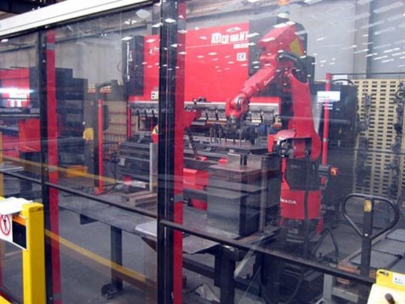 Amada Astro 100T x 3220 CNC Robot bending Cell