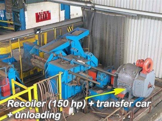 Durmech Heavy Duty Cold strip slitting line