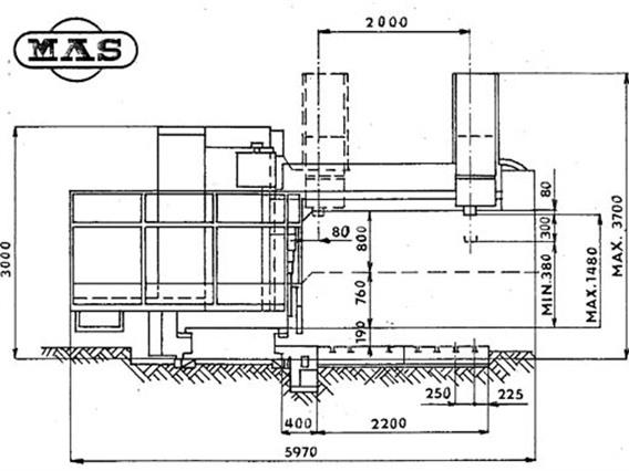 Mas Tos VSP 50 CNC