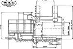 Mas Tos VSP 50 CNC X:11750 - Y:2000 - Z:1700 mm