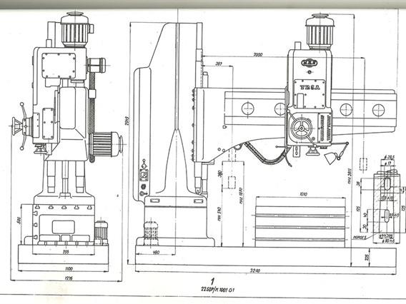 Mas Tos VR 6 - MK 5 - X:1500 mm