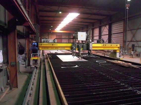 Esab Numorex NXB 8100 Plasma CNC + 5 axes beveling