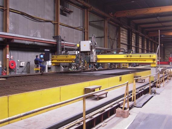 Esab Numorex NXB 8100 Plasma CNC + 5 axes beveling