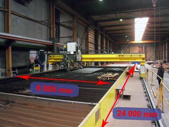 Esab Numorex NXB 8100 Plasma CNC + 5 axes beveling