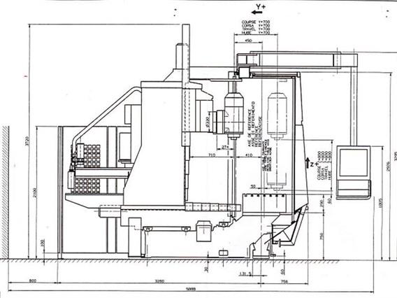 Huron EXC 20 CNC X:1600 - Y:700 - Z:800 mm