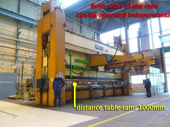 Loire 600 ton x 9200mm CNC