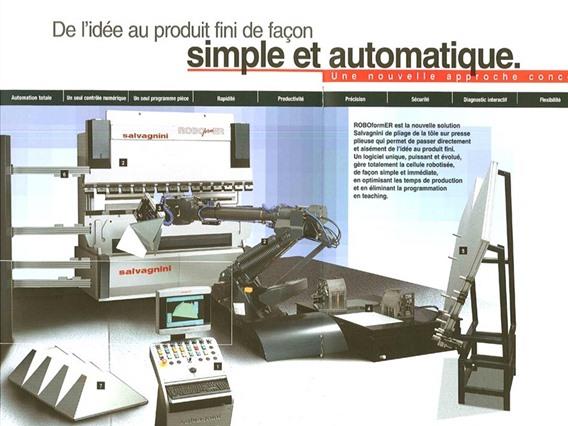 Salvagnini Roboformer 135 ton x 4100 CNC