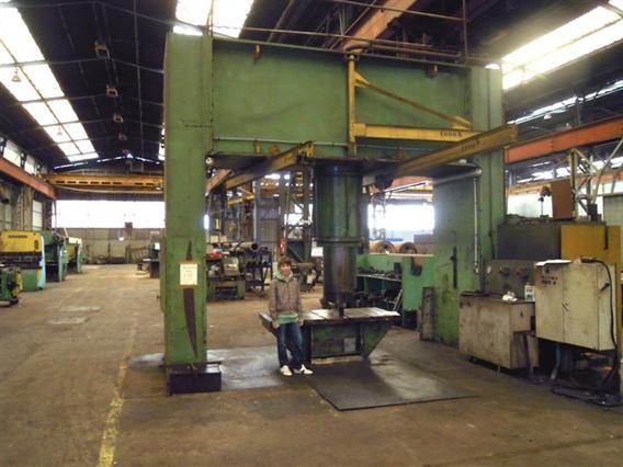 LVD 600 ton Dish end forming press