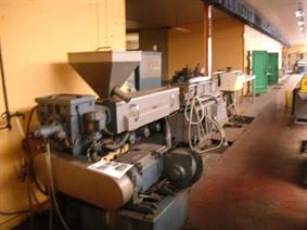 Samafor Ø 81 mm, PVC extrusion line