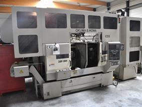 Okuma 2SP-30H Twin Spindle CNC + gantry robot, Tours CNC