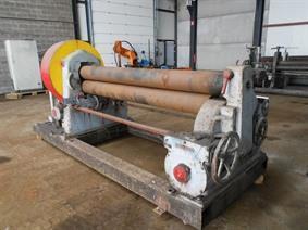 Bigwood 2000 x 6 mm, Rollenwalsmachines & Platenwalsmachines