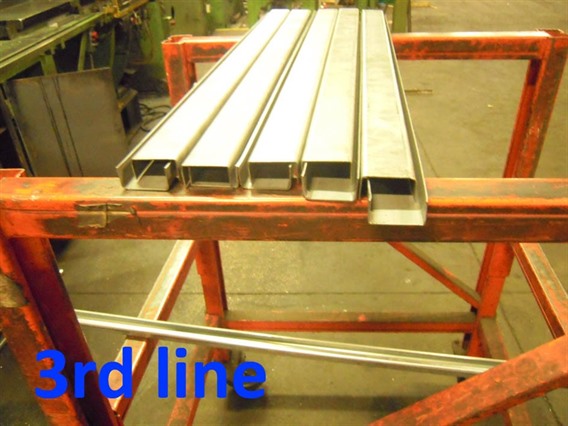 Redirack Production line for making industrial racks