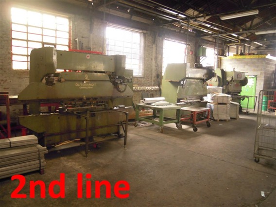 Redirack Production line for making industrial racks