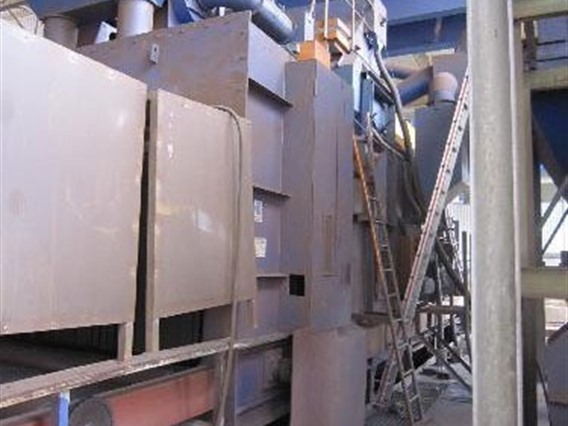 Large Sandblasting plant 3000 x 1500 mm