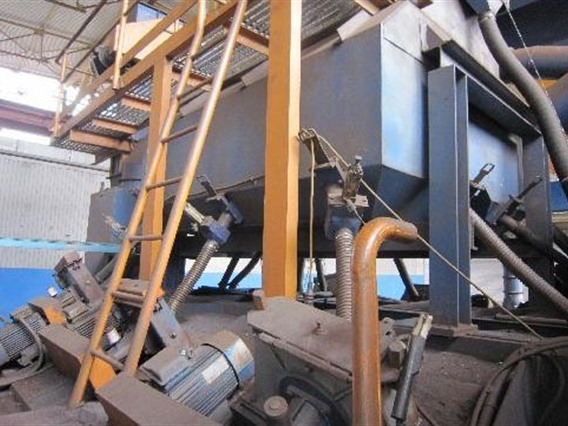 Large Sandblasting plant 3000 x 1500 mm