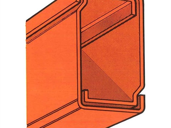 Rollsec rollforming for horizontal supports