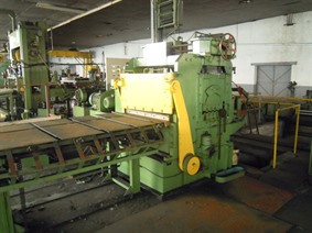 Cornillon Shearing line nr1, Decoiler & cut to length line