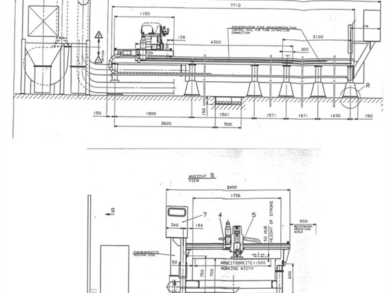 Messer Griesheim Eurocut Plasma 1600 x 3200 mm CNC