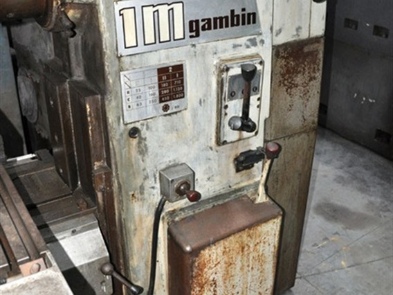 Gambin 1M X: 800 - Y: 260 - Z: 580 mm