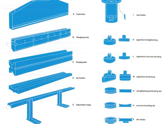 Bauer 400 ton Dish end forming press