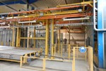 Sames installation degreasing/anaforese/powder coating 