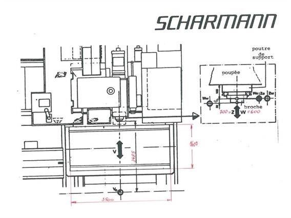 Scharmann N°4 Heavycut 1.3 6 axis milling