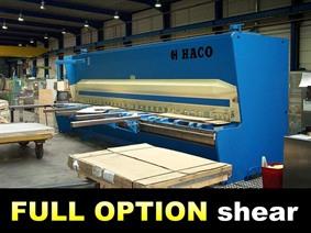 Haco PSX 6200 x 6 mm CNC, Hydrauliczne nożyce gilotynowe