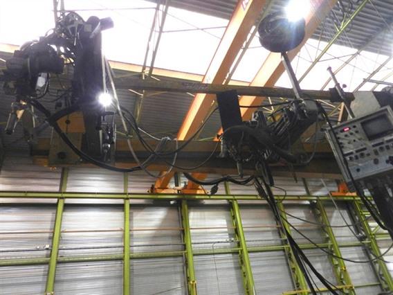 Double head Lincoln welding derrick 30 000 mm length