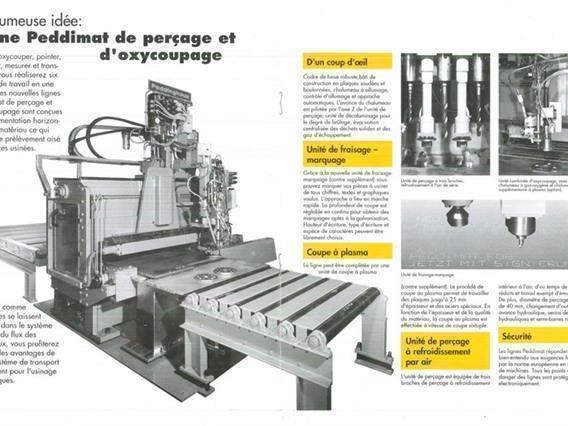 Peddinghaus drilling & cutting system FDB 1000-3
