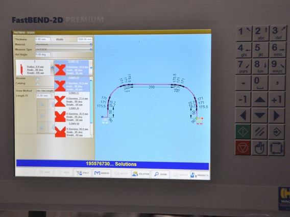 Haco PPES 400 ton x 4100 mm CNC