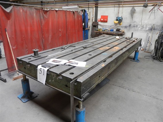 Welding table 4000 x 1500 x250 mm