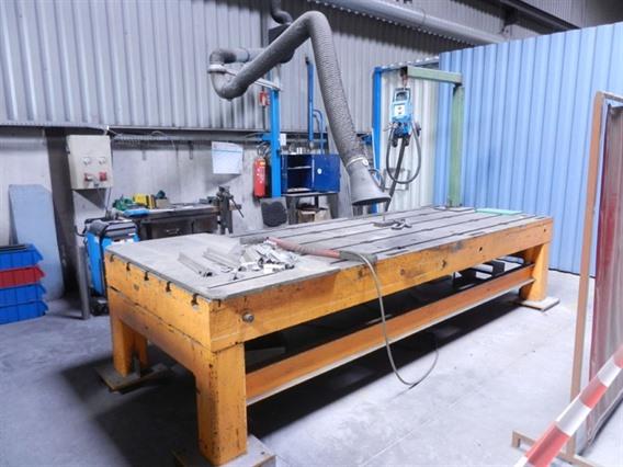 Welding table 4000 x 1500 x 250 mm