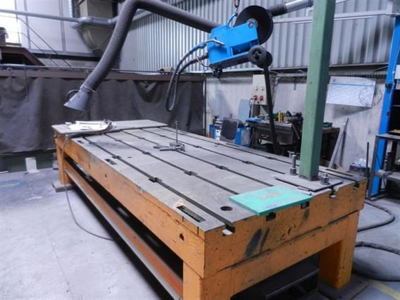 Welding table 4000 x 1500 x 250 mm