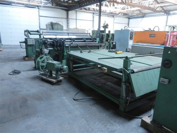 Gabella cut to length/slitting line 1550 x 2 mm CNC