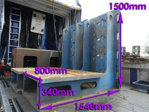 Clamping table 1500 x 1540 x 800 mm