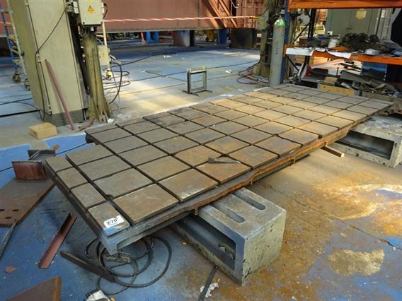 Welding table 3820 x 1580 x 140 mm