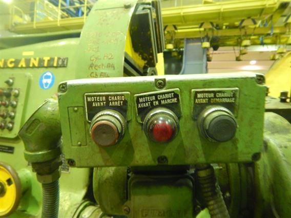 Minganti MTRC.1B train/rail wheel lathe