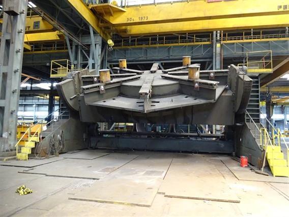 Unique Readco 300 ton positioner