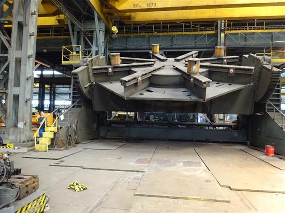 Unique Readco 300 ton positioner