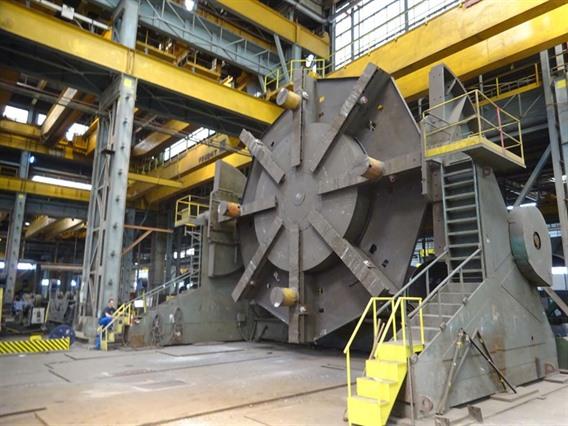 Unique Readco 300 ton positioner