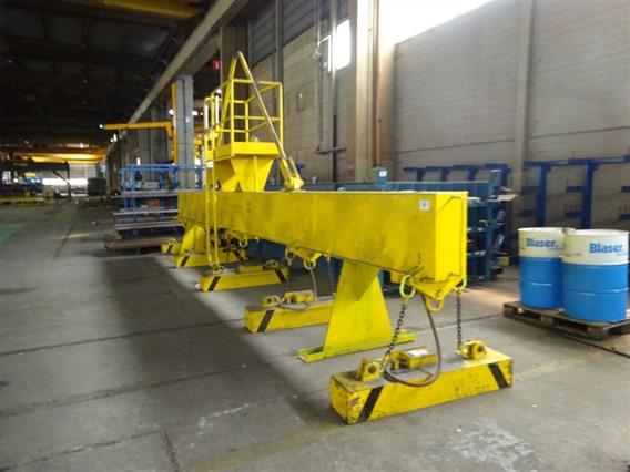 Demag magnetic plate hoist 15 ton