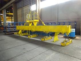 Demag magnetic plate hoist 15 ton, Trasportatori, Gru a portale, Gru a braccio